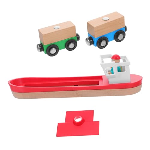 Toyvian 1 Satz Holzschienenboot Zubehör für Kreatives Spiel Fördert die Fantasie und Motorik von Kindern für Gemeinsames mit Eltern und Geschwistern Toyvian 1 Satz Holzschienenboot Zubehör für Kreatives Spiel Fördert die Fantasie und Motorik von Kindern für Gemeinsames mit Eltern und Geschwistern von Toyvian