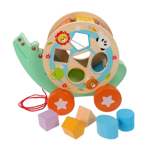 Toyvian 1 Satz Holzspielzeug für Kleinkinder Lernspielzeug mit Formen und Tieren Pädagogisches Ziehspielzeug für Jungen für Frühe Entwicklungsaktivitäten Nachhaltige Materialien für Toyvian 1 Satz Holzspielzeug für Kleinkinder Lernspielzeug mit Formen und Tieren Pädagogisches Ziehspielzeug für Jungen für Frühe Entwicklungsaktivitäten Nachhaltige Materialien für von Toyvian