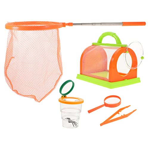 Toyvian 1 Satz Insektenbeobachtungsset Outdoor draußen Camping Fänger drinnen Käfig Forscher Werkzeug Fangvakuum Kit für 3-5 Stoff Orange Toyvian 1 Satz Insektenbeobachtungsset Outdoor draußen Camping Fänger drinnen Käfig Forscher Werkzeug Fangvakuum Kit für 3-5 Stoff Orange von Toyvian