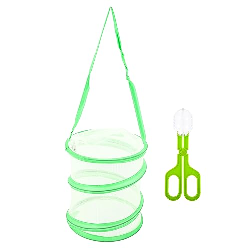 Toyvian 1 Satz Insektenkäfig Mückenvernichtungslampe Fangen Lebensraumkäfig Für Schmetterlinge Mückennetz Schmetterlings-kit Mini-schmetterlingslebensraum Wespennest-Killer Stoff Green von Toyvian