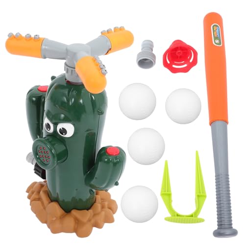 Toyvian 2-in-1- -Sprinkler-Baseball-Spielzeug 360 ° Drehbares Outdoor-wassersprühspielzeug für Düsen Kompaktes Tragbares Abs-Material für Spaß Toyvian 2-in-1- -Sprinkler-Baseball-Spielzeug 360 ° Drehbares Outdoor-wassersprühspielzeug für Düsen Kompaktes Tragbares Abs-Material für Spaß von Toyvian