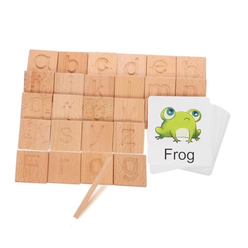 Toyvian Alphabet-tracing-Brett Aus Holz Kleinkind-Puzzle Vorschul-lernspielzeug Buchstaben-rechtschreibspiel Kinderspielzeug Toyvian Alphabet-tracing-Brett Aus Holz Kleinkind-Puzzle Vorschul-lernspielzeug Buchstaben-rechtschreibspiel Kinderspielzeug von Toyvian