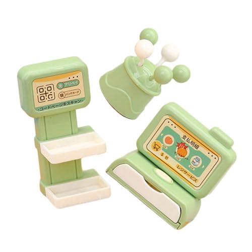 Toyvian 1 Satz Kassenmodell replikas Replica zabawki stymulujące rozwój replikate Box-Set Lustig Mini-Hausversorgung lebensechtes Registrierkassenspielzeug Puppenhausbedarf Plastik Green Toyvian 1 Satz Kassenmodell replikas Replica zabawki stymulujące rozwój replikate Box-Set Lustig Mini-Hausversorgung lebensechtes Registrierkassenspielzeug Puppenhausbedarf Plastik Green von Toyvian