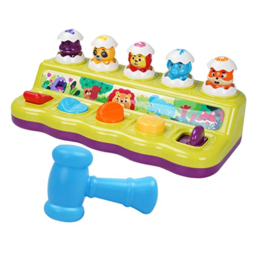 Toyvian 1 Satz - Kinderspielzeug Frühes Pädagogisches Pop-up-tierspielzeug Pop-up- Mit Musiklicht Pop-up- Für Babys Plastik von Toyvian