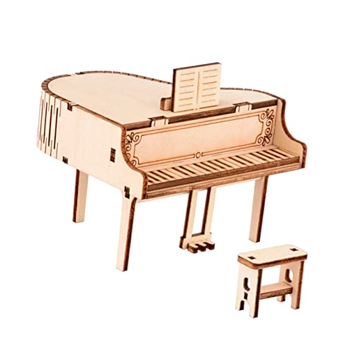 Toyvian 1 Satz Klavier Spieluhr rolf zuckowski Weihnachten + Geschenkidee spielwaren die holzpuzzle Handwerk Bildungsmodell Puzzle zum Zusammenbauen aus Holz hölzern Toyvian 1 Satz Klavier Spieluhr rolf zuckowski Weihnachten + Geschenkidee spielwaren die holzpuzzle Handwerk Bildungsmodell Puzzle zum Zusammenbauen aus Holz hölzern von Toyvian