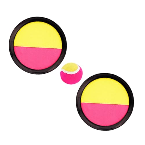 Toyvian 1 Satz Klebriges Ballspielzeug Kreative Brettspielsachen Ballspielzeug Fangen Fangbälle Werfen Klebriges Lustiges Wurf-fang-Ball- Kinderspielzeug Gummi Rot von Toyvian