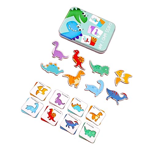 Toyvian 1 Satz Kleinkind rätsel holzspielzeug The Animal nicturnal Animals Toys kleinkinderspielzeug dinotattos holzrätsel holzpuzzel passendes Puzzle- Bambus von Toyvian
