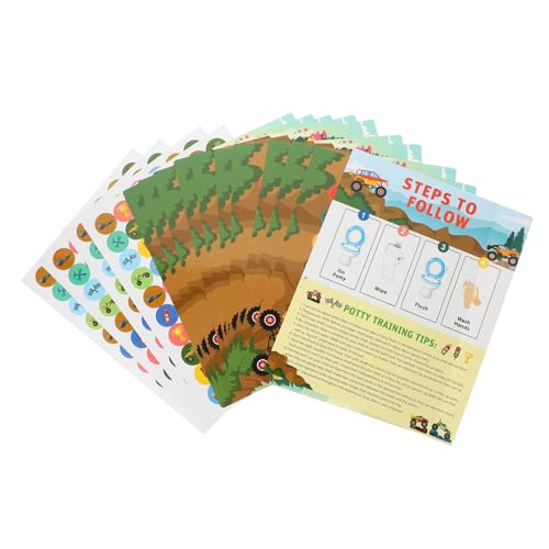 Toyvian 1 Satz Kleinkinder Töpfchen Training Sticker Belohnungsaufkleber für Töpfchentraining Wiederverwendbare Sticker für Motivation von Jungen für Toilettentraining und Aktivitäten zur Toyvian 1 Satz Kleinkinder Töpfchen Training Sticker Belohnungsaufkleber für Töpfchentraining Wiederverwendbare Sticker für Motivation von Jungen für Toilettentraining und Aktivitäten zur von Toyvian