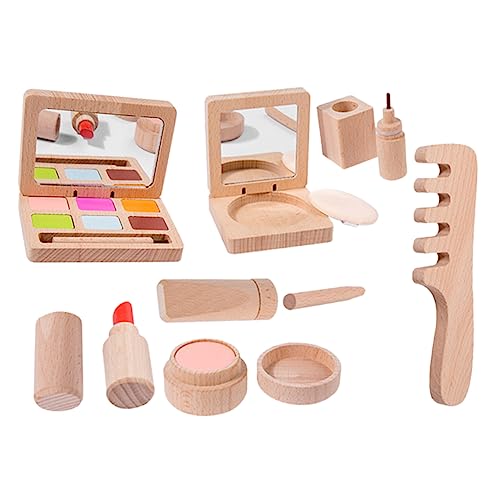 Toyvian 1 Satz Kosmetikspielzeug Aus Holz Make-up- Für Mädchen Schönheitssalonspielzeug Für Mädchen Make -up -kit Mädchen Geburtstagsgeschenk Mädchen Hölzern Toyvian 1 Satz Kosmetikspielzeug Aus Holz Make-up- Für Mädchen Schönheitssalonspielzeug Für Mädchen Make -up -kit Mädchen Geburtstagsgeschenk Mädchen Hölzern von Toyvian