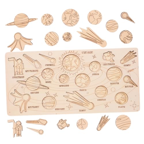 Toyvian 1 Satz Kosmische Kognitive Spielzeuge Modelle des Sonnensystems Sonnensystem- Für 3-5 Sonnensystemmodell Für Lernpuzzlespielzeug Puzzle Für Holz Toyvian 1 Satz Kosmische Kognitive Spielzeuge Modelle des Sonnensystems Sonnensystem- Für 3-5 Sonnensystemmodell Für Lernpuzzlespielzeug Puzzle Für Holz von Toyvian