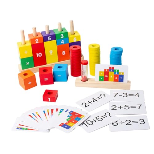 Toyvian 1 Satz Kreatives Lernspielzeug für Holzbausteine zur Mathematischen Sicheres Langlebiges Montessori für Vorschulkinder für Frühkindliche Bildung Toyvian 1 Satz Kreatives Lernspielzeug für Holzbausteine zur Mathematischen Sicheres Langlebiges Montessori für Vorschulkinder für Frühkindliche Bildung von Toyvian