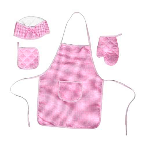 Toyvian Kinder-kochschürze Und Kochmütze Set Kinderschürze Set Für Mädchen Sicheres Material Inspiriert Die Kreativität in Der Küche Toyvian Kinder-kochschürze Und Kochmütze Set Kinderschürze Set Für Mädchen Sicheres Material Inspiriert Die Kreativität in Der Küche von Toyvian