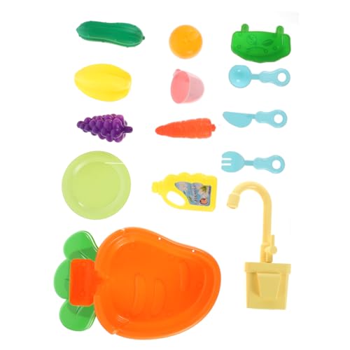 Toyvian 1 Satz Küchenspielzeug für für Haushaltsgeräte Arbeiten Waschbecken Simulation Geschirrspüler Kinderspielhaus Plastik Orange Toyvian 1 Satz Küchenspielzeug für für Haushaltsgeräte Arbeiten Waschbecken Simulation Geschirrspüler Kinderspielhaus Plastik Orange von Toyvian