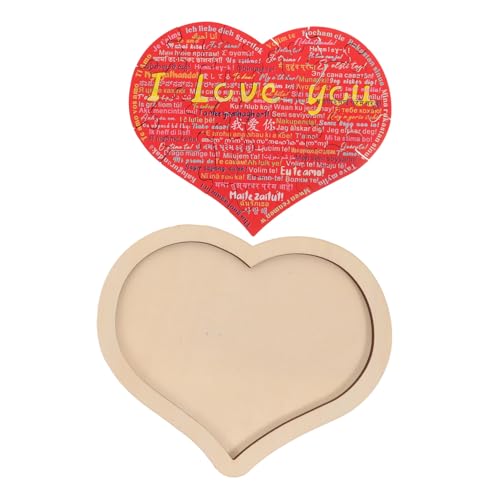 Toyvian 1 Satz Liebesrätsel Puzzlematte Rätsel Kleinkindspielzeug Puzzle Herzförmiges Holzpuzzle Kinderspielzeug Lernpuzzlespielzeug Holzpuzzles Für Kleinkinder Hölzern Toyvian 1 Satz Liebesrätsel Puzzlematte Rätsel Kleinkindspielzeug Puzzle Herzförmiges Holzpuzzle Kinderspielzeug Lernpuzzlespielzeug Holzpuzzles Für Kleinkinder Hölzern von Toyvian