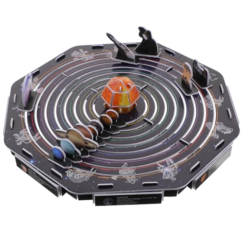 Toyvian 1 Satz Luft- Und Raumfahrt 3D-Puzzle Rätsel Für Kleinkinder Kinderrätsel 3D-Puzzles Für Für Kleinkinder Kleinkind Rätsel Kinderspielzeug Papier von Toyvian