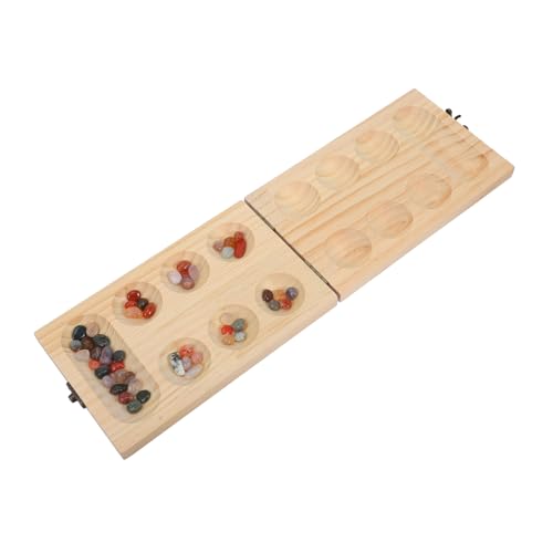 Toyvian 1 Satz Mancala Spielset Faltbarem Brettspiel für Strategisches für Erwachsene Lehrreiches Gesellschaftsspiel für Zuhause Toyvian 1 Satz Mancala Spielset Faltbarem Brettspiel für Strategisches für Erwachsene Lehrreiches Gesellschaftsspiel für Zuhause von Toyvian