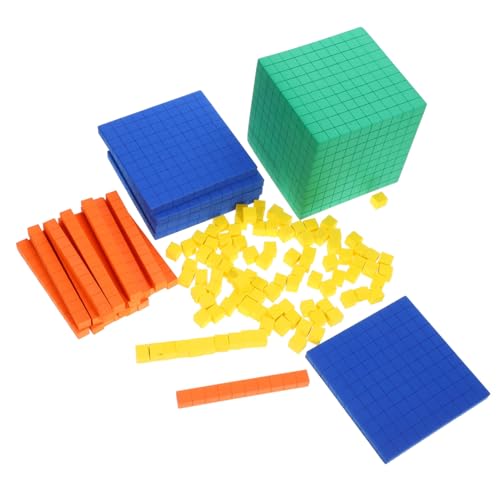 Toyvian Kunststoff-Mathe-würfel Mathe-manipulatives Für Kinder Lernmaterial Zählblock-Set Toyvian Kunststoff-Mathe-würfel Mathe-manipulatives Für Kinder Lernmaterial Zählblock-Set von Toyvian