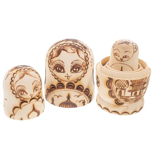 Toyvian 1 Satz Matroschka-reliefgeschenk Leere Plüschpuppen Tierpuppen Gefüllte Puppen Unsichtbare Bausätze Russische Puppe Russische Nistpuppen Leere Nistpuppe Hölzern Khaki Toyvian 1 Satz Matroschka-reliefgeschenk Leere Plüschpuppen Tierpuppen Gefüllte Puppen Unsichtbare Bausätze Russische Puppe Russische Nistpuppen Leere Nistpuppe Hölzern Khaki von Toyvian