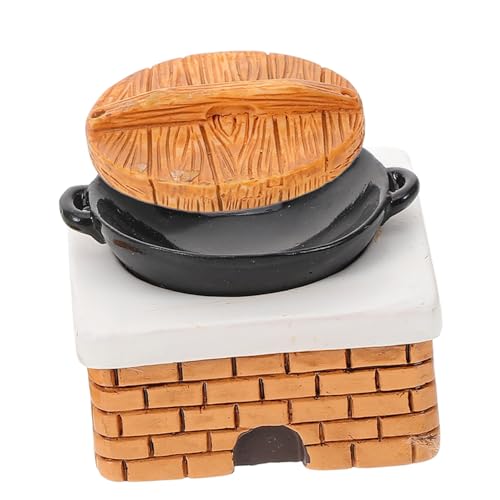 Toyvian 1 Satz Mikrokochfeld Mini Herd Puppen-miniaturofen Kleiner Küchenherd Küchenminiaturen Puppenmöbel Puppenhaus Miniatur Mini-kochfeld-verzierung Mini-Topf Light Brown Plastik Toyvian 1 Satz Mikrokochfeld Mini Herd Puppen-miniaturofen Kleiner Küchenherd Küchenminiaturen Puppenmöbel Puppenhaus Miniatur Mini-kochfeld-verzierung Mini-Topf Light Brown Plastik von Toyvian