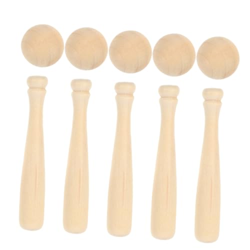 Toyvian 1 Satz Mini-Baseball- bastel Set für für Handgemachte Bemalbare Baseballschläger DIY Fledermaus Baseballschläger-Modellierspielzeug hölzern Toyvian 1 Satz Mini-Baseball- bastel Set für für Handgemachte Bemalbare Baseballschläger DIY Fledermaus Baseballschläger-Modellierspielzeug hölzern von Toyvian