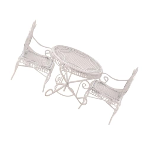 Toyvian 1 Satz Mini-Couchtisch kleinmöbel stafellein The Craft Miniature Food small Desk Mini-Gartenstuhl Puppenhausstuhl Tischmodellverzierung Mini-Hausdekoration Schmiedeeisen Weiß Toyvian 1 Satz Mini-Couchtisch kleinmöbel stafellein The Craft Miniature Food small Desk Mini-Gartenstuhl Puppenhausstuhl Tischmodellverzierung Mini-Hausdekoration Schmiedeeisen Weiß von Toyvian