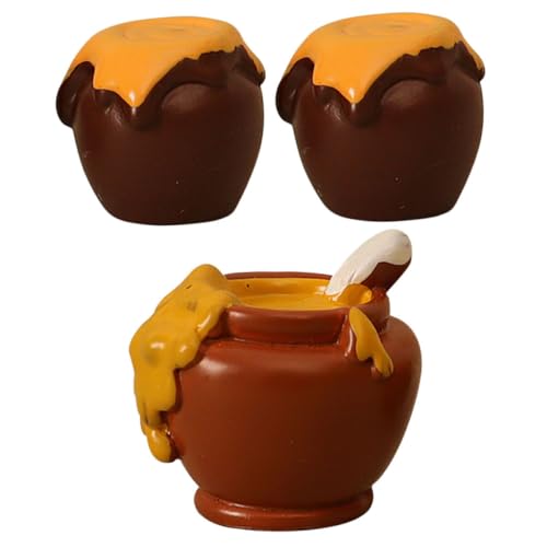 Toyvian 1 Satz Mini Honey Jar Mikrolandschaftszubehör Miniaturhonigtopf Puppenhaus-lebensmitteldose Puppenhaus Miniaturdekor Harzhonigtopf Honig-Party-Dekoration Mikro-landschaftsglas Harz Toyvian 1 Satz Mini Honey Jar Mikrolandschaftszubehör Miniaturhonigtopf Puppenhaus-lebensmitteldose Puppenhaus Miniaturdekor Harzhonigtopf Honig-Party-Dekoration Mikro-landschaftsglas Harz von Toyvian