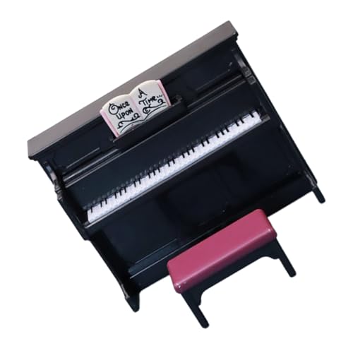 Toyvian 1 Satz Mini-Klavier-Ornament für kinderspielzeug Spielzeugklavier Spielzeugdekorationen Miniatur Möbel kreative Mini-Deko Mini-Piano- Plastik Black Toyvian 1 Satz Mini-Klavier-Ornament für kinderspielzeug Spielzeugklavier Spielzeugdekorationen Miniatur Möbel kreative Mini-Deko Mini-Piano- Plastik Black von Toyvian