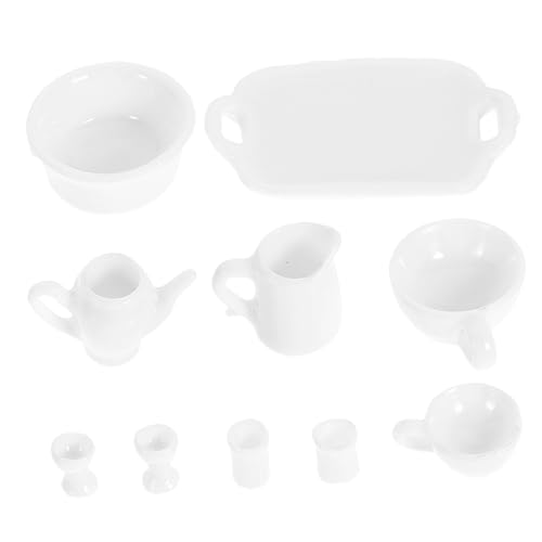 Toyvian 1 Satz Mini-Küchenutensilien puppenhauszubehör Miniatur-Schalen Mini-Hausutensilien Miniaturhauszubehör Miniteller Wohndekoration Mini- -Küchenzubehör Mini-Tassen Plastik Weiß Toyvian 1 Satz Mini-Küchenutensilien puppenhauszubehör Miniatur-Schalen Mini-Hausutensilien Miniaturhauszubehör Miniteller Wohndekoration Mini- -Küchenzubehör Mini-Tassen Plastik Weiß von Toyvian