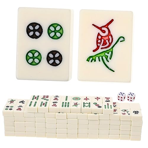 Toyvian 1 Set Mini-Mahjong-Spiel Tragbares Chinesisches Mahjong-Set Einfach Zu Verwenden Für Die Party Zu Hause Oder Auf Reisen Toyvian 1 Set Mini-Mahjong-Spiel Tragbares Chinesisches Mahjong-Set Einfach Zu Verwenden Für Die Party Zu Hause Oder Auf Reisen von Toyvian