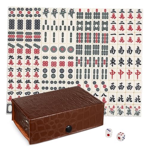 Toyvian 1 Satz Mini Mahjong Set Tragbares Mahjong Spiel für Reisen und Partys für Unterhaltungsabende und Ausflüge Kreative Geschenkidee Toyvian 1 Satz Mini Mahjong Set Tragbares Mahjong Spiel für Reisen und Partys für Unterhaltungsabende und Ausflüge Kreative Geschenkidee von Toyvian