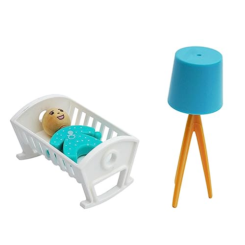 Toyvian 1 Satz Mini- -Ornamente Miniatur-stehlampe Babybett Modell Mini House Accessory Mini-hausmodelle Puppenhaus Minibett Miniatur-puppenhaus-Dekorationen Mini-hausbett Plastik Weiß Toyvian 1 Satz Mini- -Ornamente Miniatur-stehlampe Babybett Modell Mini House Accessory Mini-hausmodelle Puppenhaus Minibett Miniatur-puppenhaus-Dekorationen Mini-hausbett Plastik Weiß von Toyvian