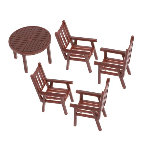 Toyvian 1 Satz Mini-Tisch- und Stuhlmodell Miniaturmöbel für Puppenstuben puppenhaus Schreibtisch und Stuhl puppenhaus Einrichtung puppenhauszubehör Tisch- und Stuhlzubehör winzige Möbel Toyvian 1 Satz Mini-Tisch- und Stuhlmodell Miniaturmöbel für Puppenstuben puppenhaus Schreibtisch und Stuhl puppenhaus Einrichtung puppenhauszubehör Tisch- und Stuhlzubehör winzige Möbel von Toyvian