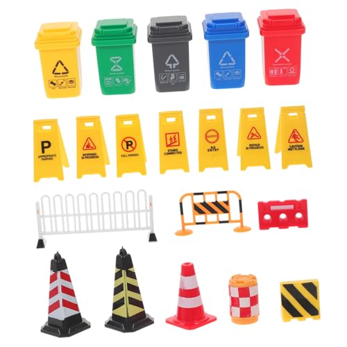 Toyvian 1 Satz Mini Verkehrsschilder Teiliges mit Straßensperren und Verkehrssicherheitsmodellen für Unterricht und Kreative Sandkastenspiele Toyvian 1 Satz Mini Verkehrsschilder Teiliges mit Straßensperren und Verkehrssicherheitsmodellen für Unterricht und Kreative Sandkastenspiele von Toyvian
