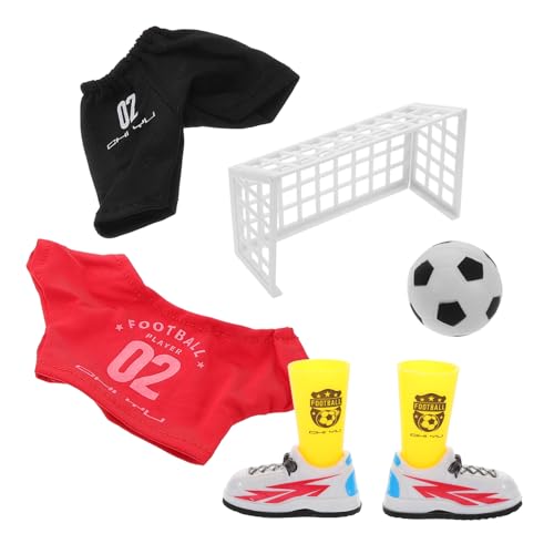 Toyvian Tragbares Fingerfußballspiel Für Kinder Mini-fußball-tischspielzeugset Für Aktivitäten Im Klassenzimmer Interaktives Lernspiel Rot Toyvian Tragbares Fingerfußballspiel Für Kinder Mini-fußball-tischspielzeugset Für Aktivitäten Im Klassenzimmer Interaktives Lernspiel Rot von Toyvian