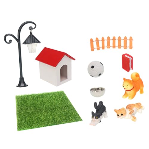 Toyvian 1 Satz Mini-puppenhaus-zubehör Tiere Miniatur Kaninchen Figuren Zwerge Outdoor- Hasengartendekor Planet Kleiner Szenenschmuck Mini -Handwerk Winziges Modell Abs von Toyvian