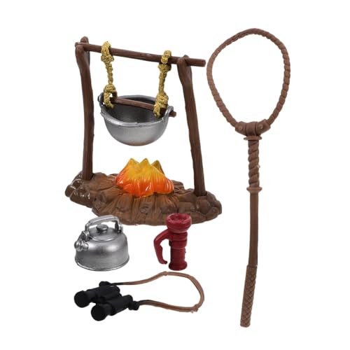 Toyvian 1 Satz Miniatur-Campingmodelle Outdoor Outdoor ausrüstung Campingspielzeug Bausatz falsches Lagerfeuer Miniatur Lagerfeuer Plastik Toyvian 1 Satz Miniatur-Campingmodelle Outdoor Outdoor ausrüstung Campingspielzeug Bausatz falsches Lagerfeuer Miniatur Lagerfeuer Plastik von Toyvian