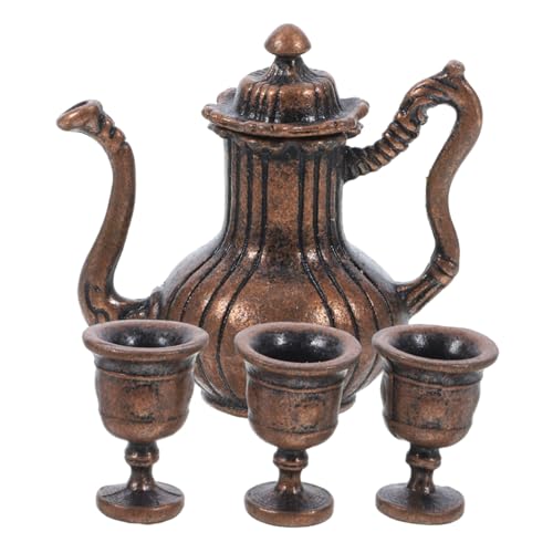 Toyvian 1 Satz Miniatur- für teekessel Retro puppenstubenmöbel puppenhauszubehör Dollhouse zubehör puppenhaus zubehör Geschirrset Mini-Tassen Mini-Küchenzubehör Eisen Toyvian 1 Satz Miniatur- für teekessel Retro puppenstubenmöbel puppenhauszubehör Dollhouse zubehör puppenhaus zubehör Geschirrset Mini-Tassen Mini-Küchenzubehör Eisen von Toyvian