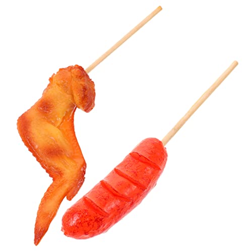 Toyvian 1 Satz Modell eines Grillspießes gefälschte Grillgerichte künstlich gebratenes Essen küchendekoration Home Decor ad blie gefälschtes Lebensmittelmodell -Grill-Essen PVC Toyvian 1 Satz Modell eines Grillspießes gefälschte Grillgerichte künstlich gebratenes Essen küchendekoration Home Decor ad blie gefälschtes Lebensmittelmodell -Grill-Essen PVC von Toyvian