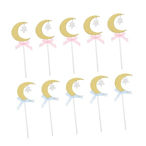 Toyvian 1 Satz Mondkucheneinsatz Mond-cupcake-topper Mondstern Cupcake Topper Mondkuchen Topper Mond Und Stern Einfügung Sahnetortenaufsatz Cupcake-einsatz Papier 20 Stück Toyvian 1 Satz Mondkucheneinsatz Mond-cupcake-topper Mondstern Cupcake Topper Mondkuchen Topper Mond Und Stern Einfügung Sahnetortenaufsatz Cupcake-einsatz Papier 20 Stück von Toyvian