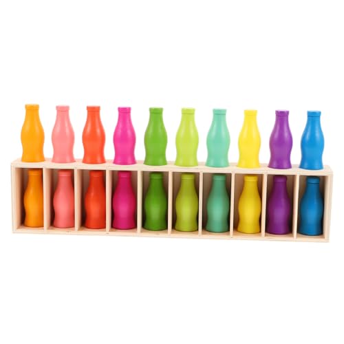 Toyvian 1 Satz Montessori Holzfarbenspielzeug für Lernspiel zur Farbsortierung Hand Augen Koordination und Gedächtnistraining für Kleinkinder Fördert Motorische Fähigkeiten und Kognitive Toyvian 1 Satz Montessori Holzfarbenspielzeug für Lernspiel zur Farbsortierung Hand Augen Koordination und Gedächtnistraining für Kleinkinder Fördert Motorische Fähigkeiten und Kognitive von Toyvian