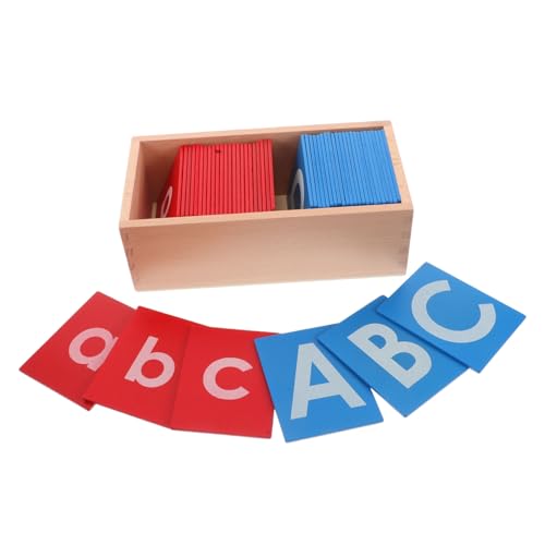 Toyvian Montessori-unterricht Taktile Alphabet-Buchstaben Buchstabentafel Für Kinder Homeschool-zubehör Montessori-Materialien Aus Holz Toyvian Montessori-unterricht Taktile Alphabet-Buchstaben Buchstabentafel Für Kinder Homeschool-zubehör Montessori-Materialien Aus Holz von Toyvian