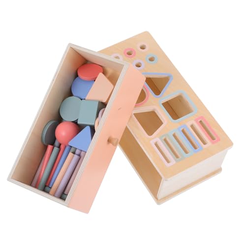 Toyvian 1 Satz Montessori Sortier und Stapelspielzeug für Kleinkinder und Formerkennung Fördert Motorische Fähigkeiten Interaktive Lernaktivitäten für Jungen und Mädchen aus Sicherem Holz Toyvian 1 Satz Montessori Sortier und Stapelspielzeug für Kleinkinder und Formerkennung Fördert Motorische Fähigkeiten Interaktive Lernaktivitäten für Jungen und Mädchen aus Sicherem Holz von Toyvian
