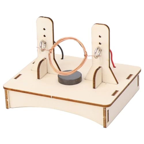 Toyvian 1 Satz Motormaterialpaket Holzspielzeug mit Gleichstrommotor Wissenschaftliches DIY- für für wissenschaftliche Experimente Metallbeschläge Toyvian 1 Satz Motormaterialpaket Holzspielzeug mit Gleichstrommotor Wissenschaftliches DIY- für für wissenschaftliche Experimente Metallbeschläge von Toyvian