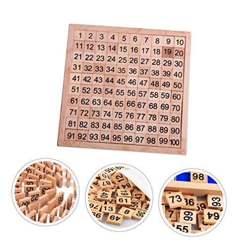 Toyvian 1 Satz Nummernsortiertafel Puzzle rätselbuch Toys geduldspiele laubsäge laubsägen für kinderpuzzle Educational Toys hölzern von Toyvian