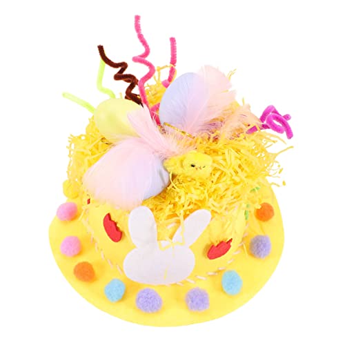 Toyvian 1 Satz Osterhasenmütze Partyhüte Für Erwachsene Partygeschenke Hut Bausatz Eierkorb Kleine Geburtstagshüte Mini-geburtstagshüte Strohhüte Für Eierbecher Eierfärbeset Vlies Toyvian 1 Satz Osterhasenmütze Partyhüte Für Erwachsene Partygeschenke Hut Bausatz Eierkorb Kleine Geburtstagshüte Mini-geburtstagshüte Strohhüte Für Eierbecher Eierfärbeset Vlies von Toyvian