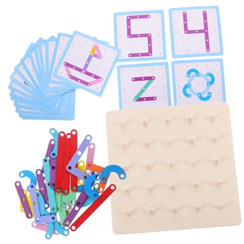 Toyvian 1 Satz Pinnwand -Puzzlespielzeug Puzzle Kleinkind Bildungsspielzeug Geometrie Mathe Grafisches Lernspielzeug aus Holz Kleinkindpuzzles aus Holz Kindergarten-Rätsel Papier Toyvian 1 Satz Pinnwand -Puzzlespielzeug Puzzle Kleinkind Bildungsspielzeug Geometrie Mathe Grafisches Lernspielzeug aus Holz Kleinkindpuzzles aus Holz Kindergarten-Rätsel Papier von Toyvian