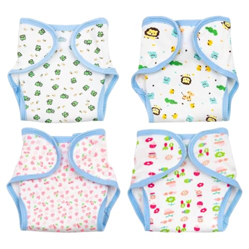 Toyvian 4pcs Wiederverwendbare Puppe Baby Windeln Neugeborenen Reborn Puppe Zubehör Waschbar Spielen Requisiten Toyvian 4pcs Wiederverwendbare Puppe Baby Windeln Neugeborenen Reborn Puppe Zubehör Waschbar Spielen Requisiten von Toyvian