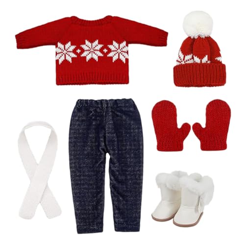 Toyvian 1 Satz Puppe Weihnachtskostüm Austauschbare Puppenkleidung Weihnachtsmütze Outfits Puppenkostüm Gläser Für Die Weihnachtsfeier Kleines Puppenoutfit Puppendekore Baumwolle Toyvian 1 Satz Puppe Weihnachtskostüm Austauschbare Puppenkleidung Weihnachtsmütze Outfits Puppenkostüm Gläser Für Die Weihnachtsfeier Kleines Puppenoutfit Puppendekore Baumwolle von Toyvian