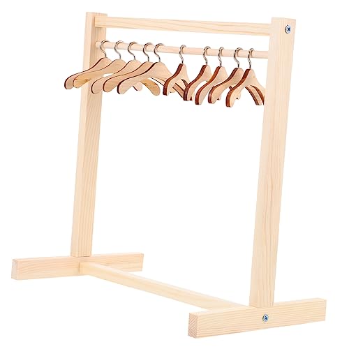 Toyvian 1 Satz Puppen-Kleiderbügel aus Holz Mädchendekoration Kinderpuppen Futterspender Miniatur Puppen kleiderständer puppenkleiderbügel Kleiderständer für Puppen Kleiderständer aus Holz Toyvian 1 Satz Puppen-Kleiderbügel aus Holz Mädchendekoration Kinderpuppen Futterspender Miniatur Puppen kleiderständer puppenkleiderbügel Kleiderständer für Puppen Kleiderständer aus Holz von Toyvian