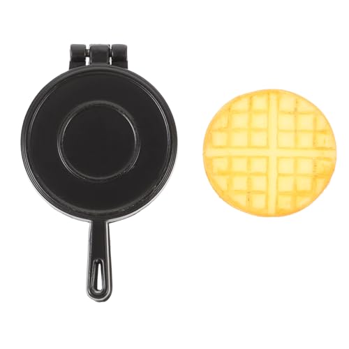 Toyvian Miniatur-Spielzeug Für Puppenhaus Mini-waffelform Harzlegierungsmaterial Realistisches Mini-waffeleisen Für Die Küche Toyvian Miniatur-Spielzeug Für Puppenhaus Mini-waffelform Harzlegierungsmaterial Realistisches Mini-waffeleisen Für Die Küche von Toyvian